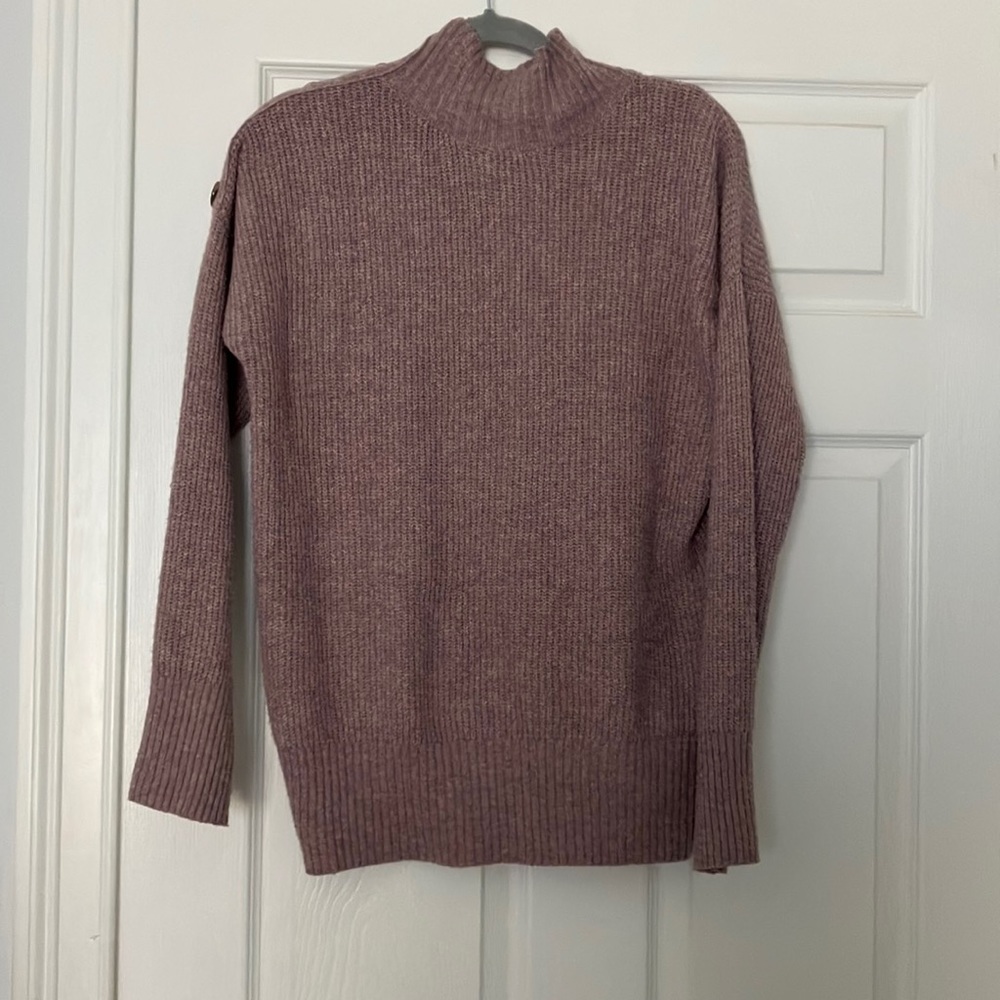 Pink Turtle Neck Sweater